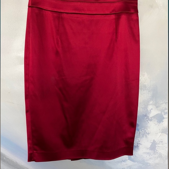 bebe Red Midi Dress - Picture 8 of 11